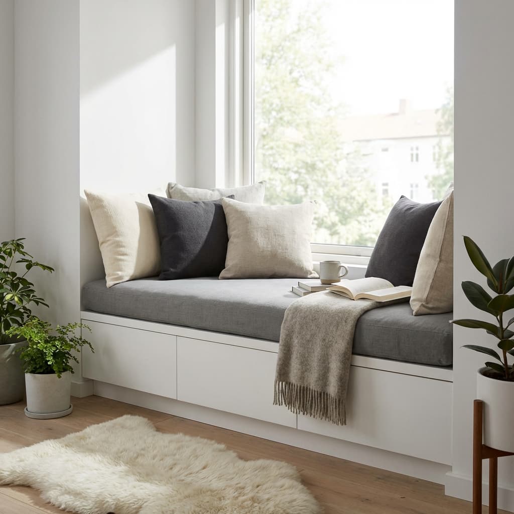 Custom Window & Bay Window Seat Cushions