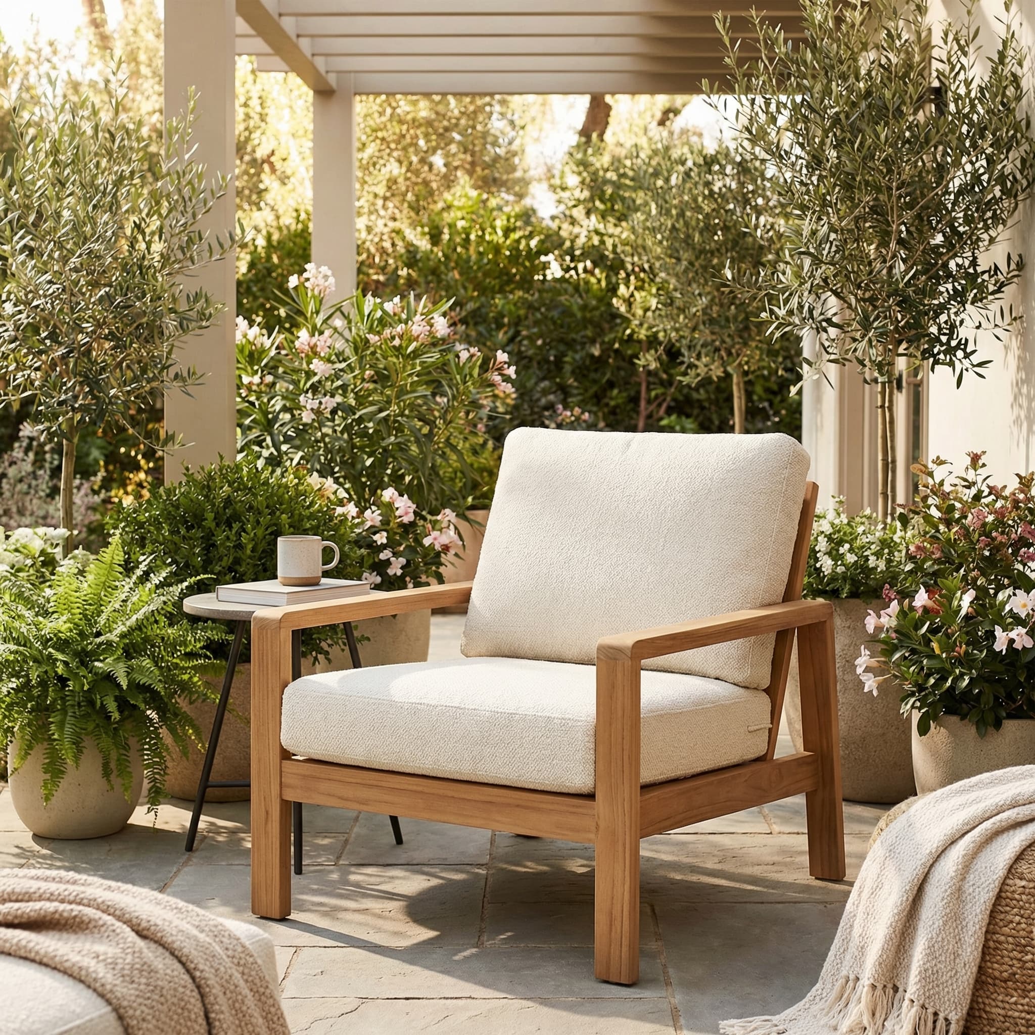 Custom Chair Pads & Cushions Indoor Outdoor (Seat and Back)-8