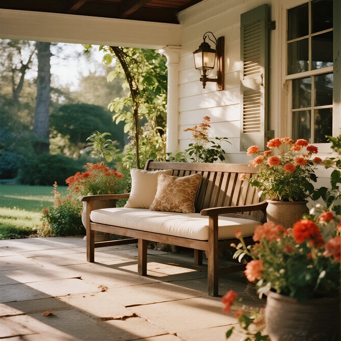 Custom Bench Cushions Indoor Outdoor