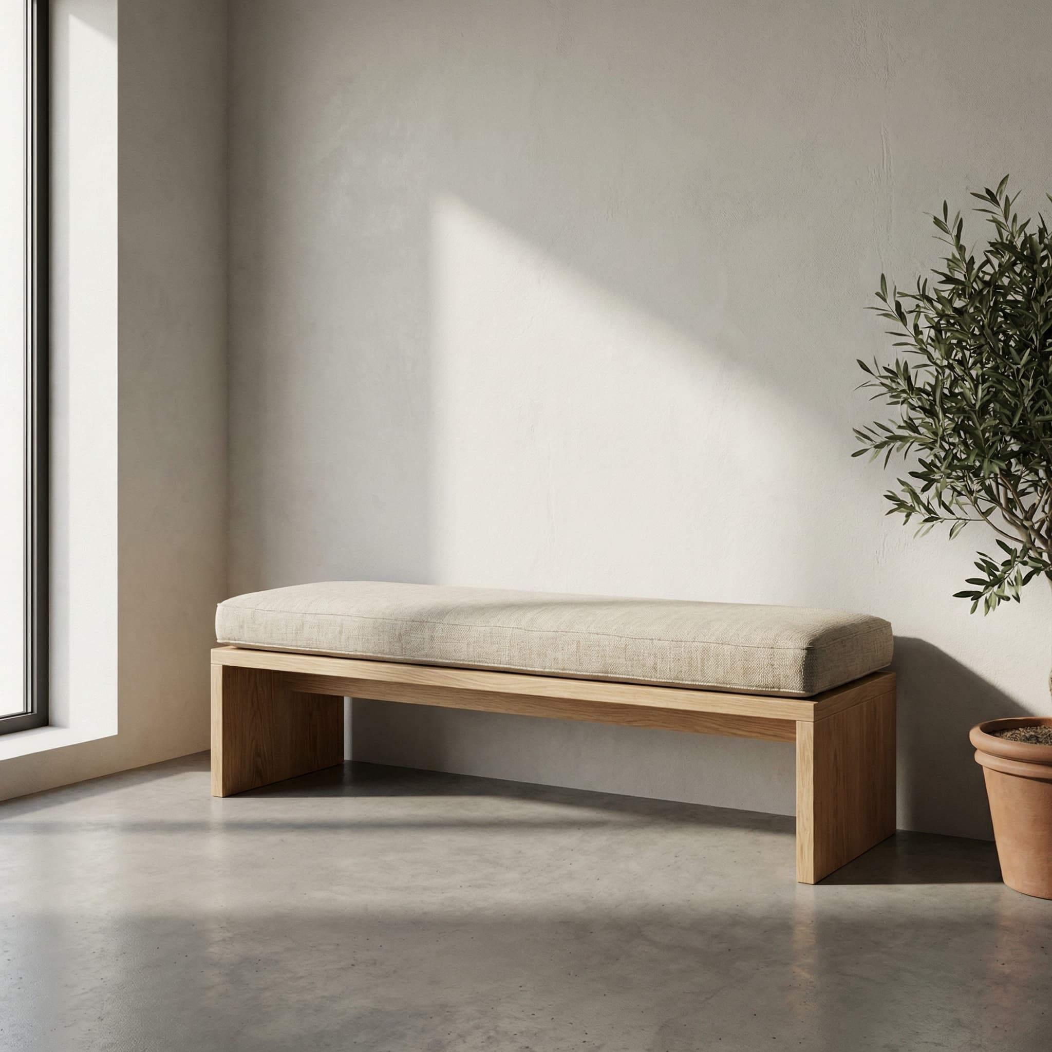 Custom Bench Cushions Indoor Outdoor Zunora Cushion-10
