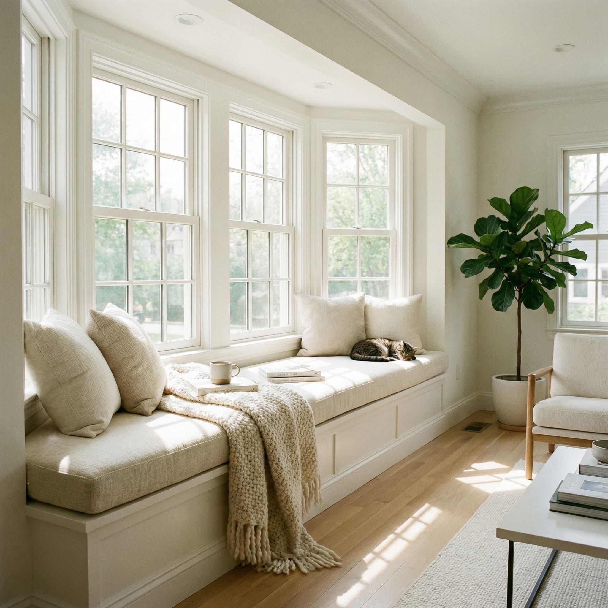 Custom Window & Bay Window Seat Cushions-4