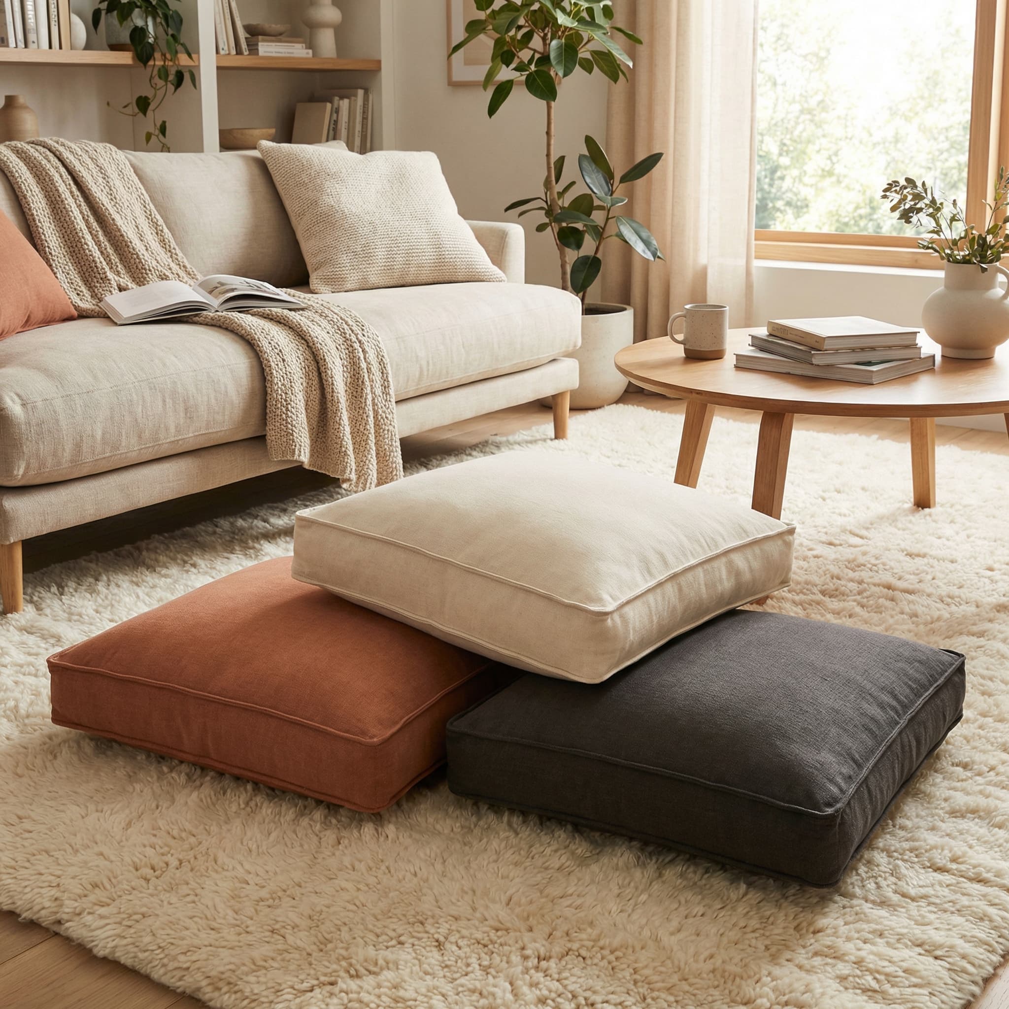 Custom Floor Cushions & Meditation Mats