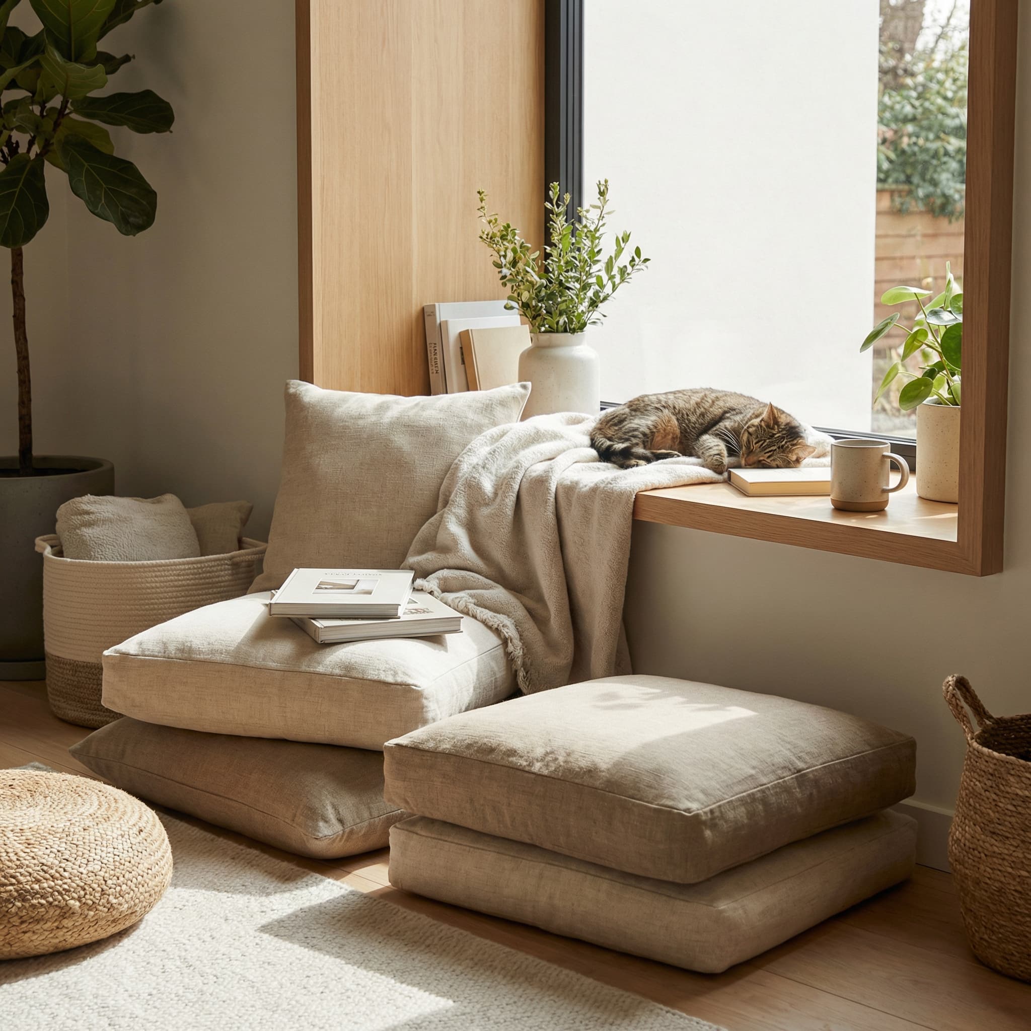 Custom Floor Cushions & Meditation Mats